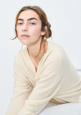 RAXOW RAX18A PULLOVER | Natural
