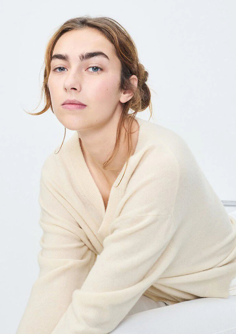 RAXOW RAX18A PULLOVER | Natural
