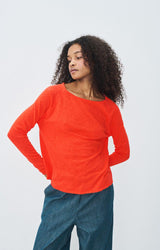 SONOMA LONG SLEEVE TEE SON31G in Vintage Gaspacho by American Vintage