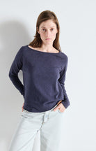 SONOMA LONG SLEEVE TEE SON31G | Vintage Navy Blue - Darling & Domain