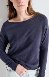 SONOMA LONG SLEEVE TEE SON31G | Vintage Navy Blue - Darling & Domain