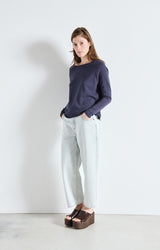SONOMA LONG SLEEVE TEE SON31G | Vintage Navy Blue - Darling & Domain