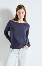 SONOMA LONG SLEEVE TEE SON31G | Vintage Navy Blue - Darling & Domain