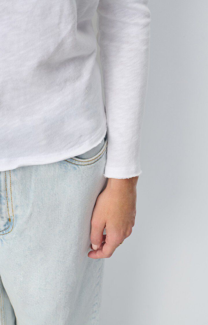 SONOMA LS V NECK TEE | White