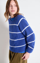 VITOW JUMPER VITO18J | Royal Blue White Stripes - Darling & Domain