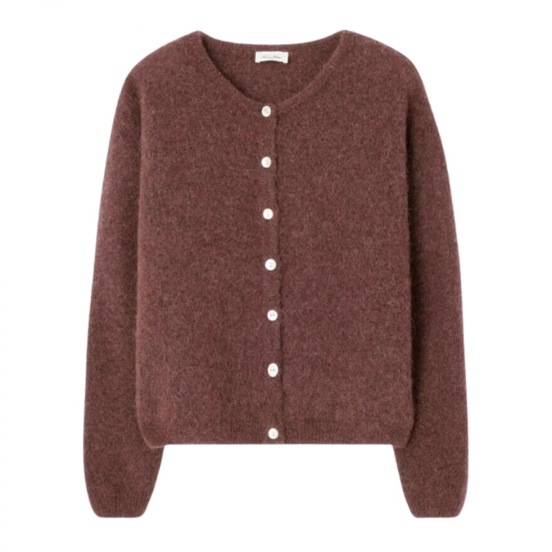 VITOW VITO19E CARDIGAN | Choco Black Melange