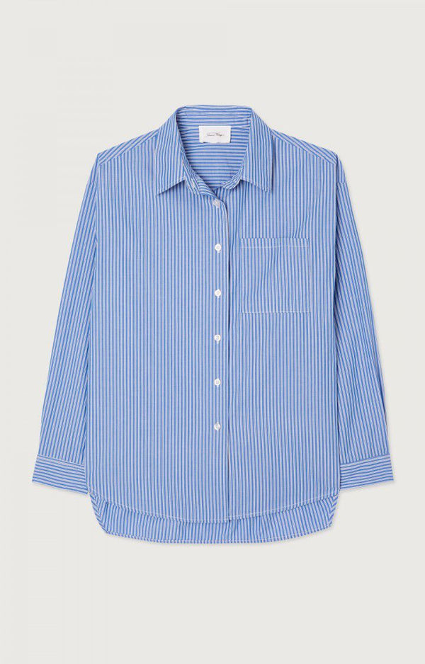 ZATYBAY SHIRT ZAT06A | Aqua Stripes