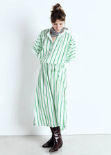 ZATYBAY DRESS ZAT14A | Neon Lagoon Stripes
