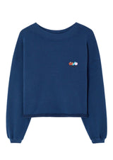 ATUBAY SWEATER ATU03A in Nocturnal by American Vintage