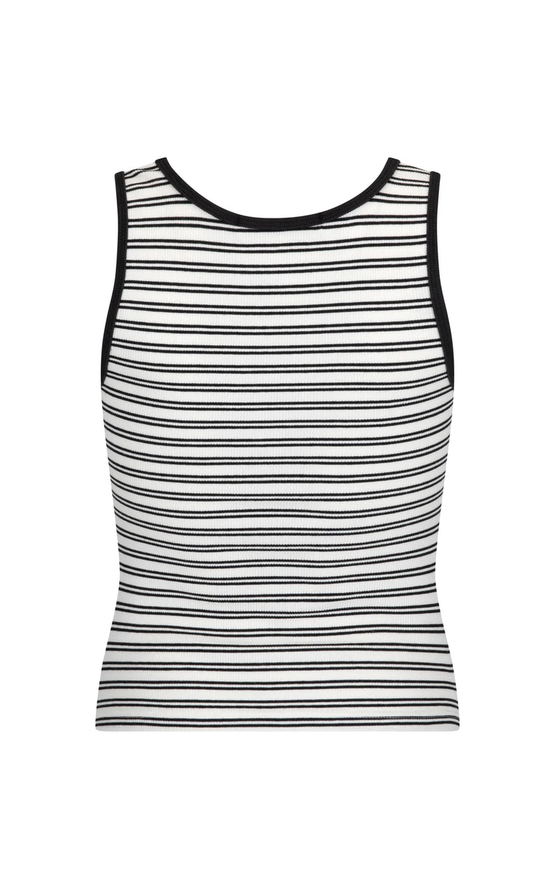 MIO TANK in Noir Stripe by Araminta James