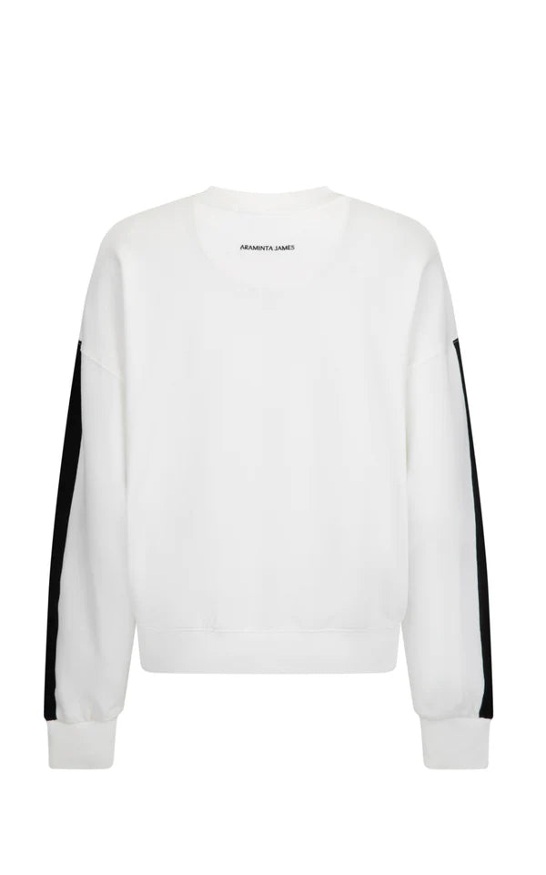 TOKYO SWEATSHIRT in Warm White by Araminta James