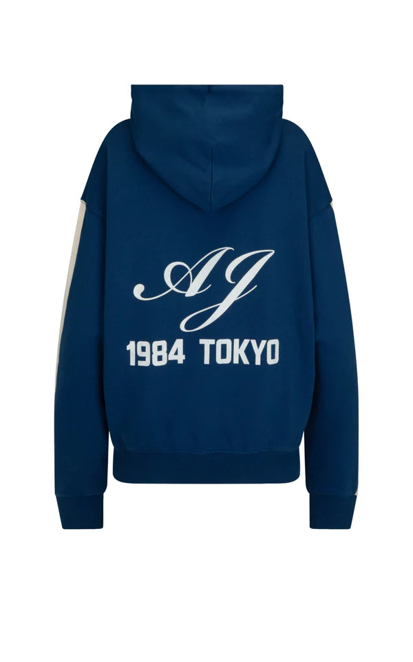 1984 HOODIE in Midnight Blue by Araminta James