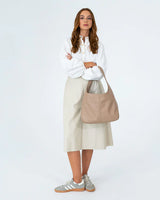 ARCADIA TOTE in Latte by Elms and King