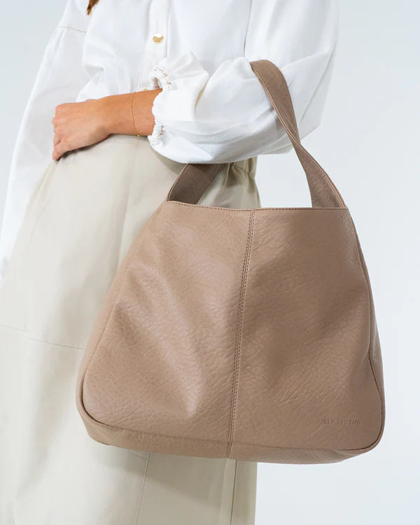ARCADIA TOTE in Latte by Elms and King