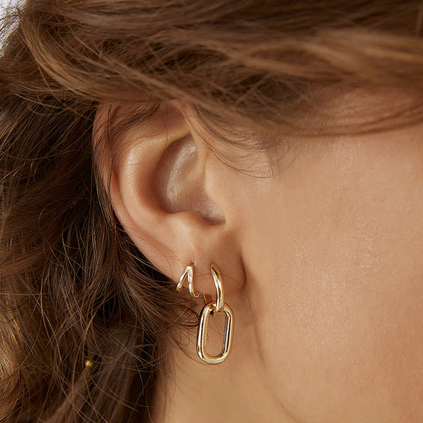 BOAZ GOLD EARRINGS