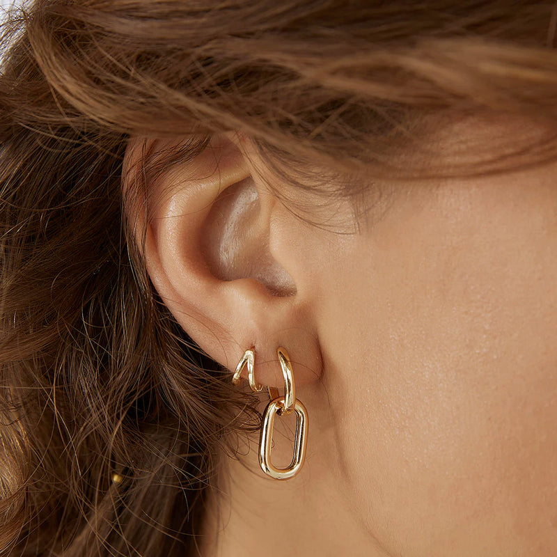BOAZ GOLD EARRINGS