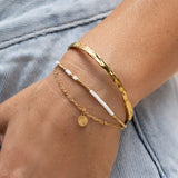 COBRA GOLD BRACELET | Vanilla
