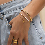 COBRA GOLD BRACELET | Vanilla