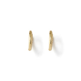 LUKA GOLD HUGGIE EARRINGS