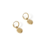 MAGNOLIA GOLD CHARM EARRINGS