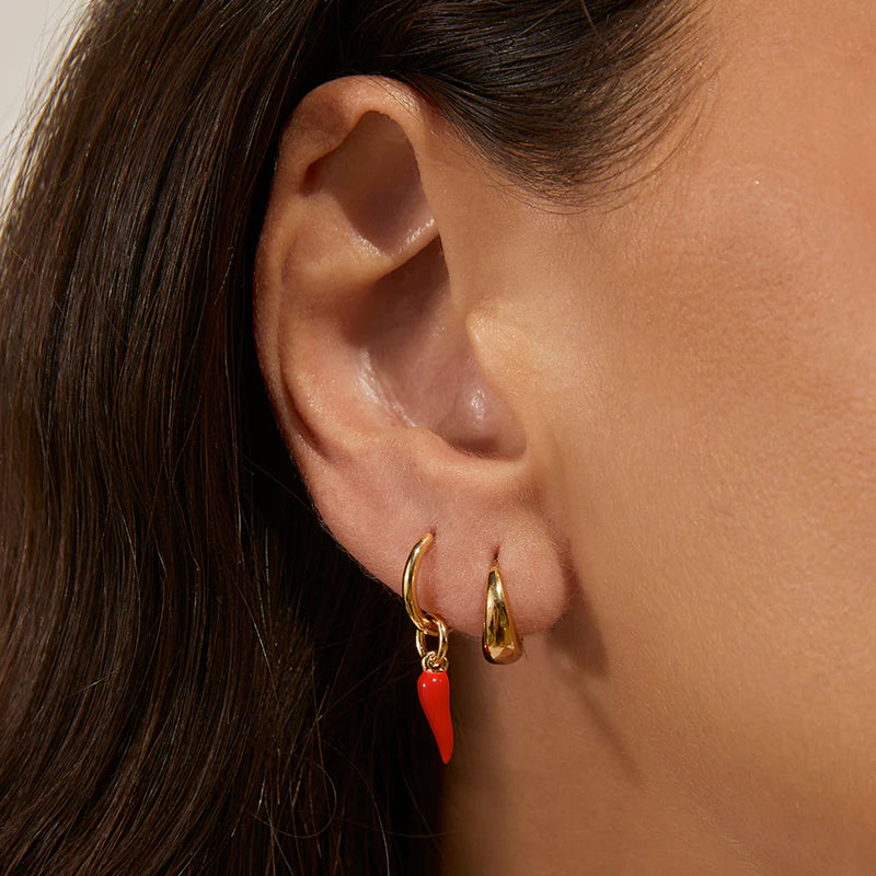 MAX GOLD EARRINGS | Mini 12mm