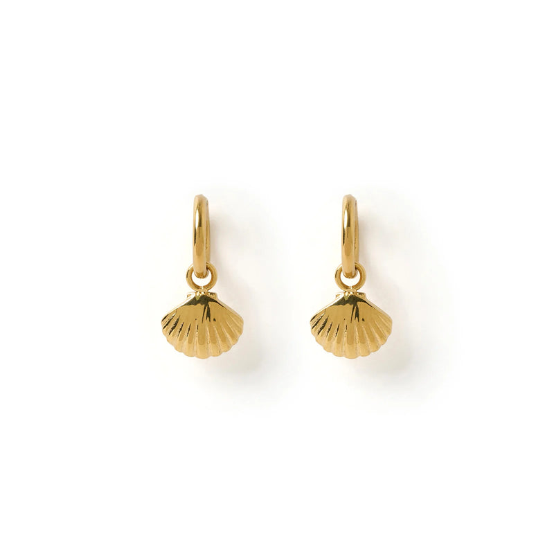 SHELLI GOLD EARRINGS