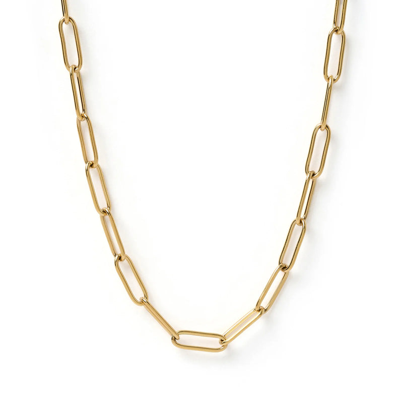 VALENCIA GOLD STACKING CHAIN | Short