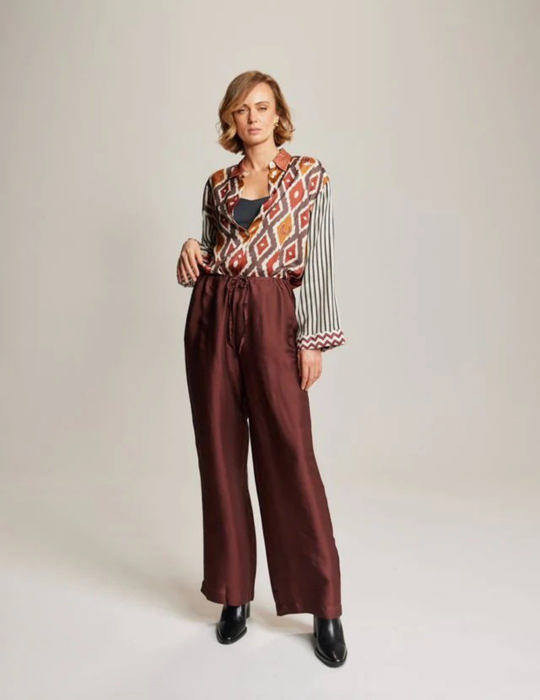 AURORA OVERSIZED SHIRT in Rodeo by ME369