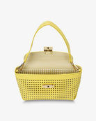 AURORA BAG in Perforated Lemon by Arlington Milne