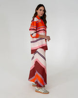 AUSTIN BIAS SKIRT | Wide Stripe