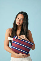 WET BASE MIDI in Rugby Stripe by Base Supply