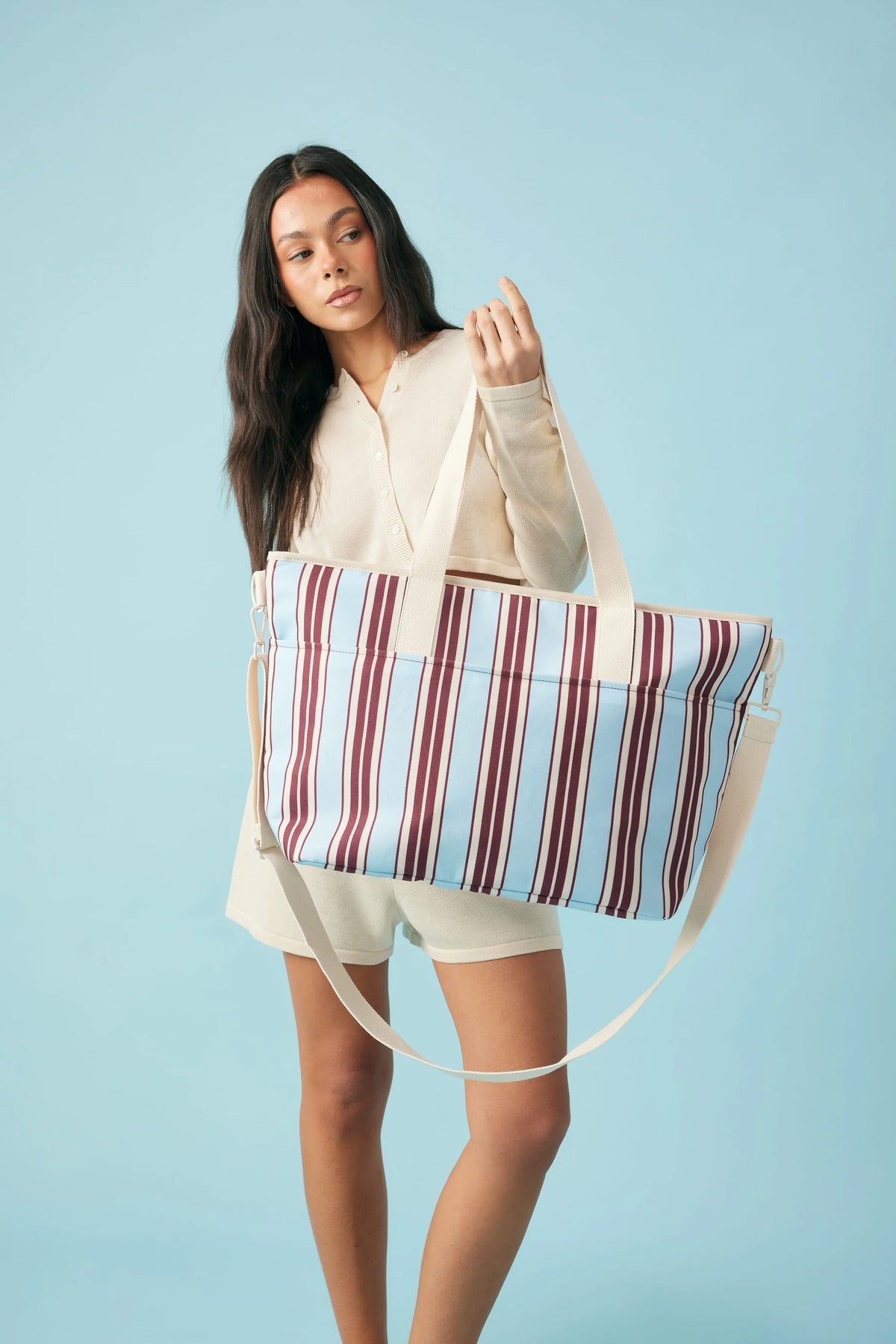COOLER BASE in Mulberry Stripe by Base Supply