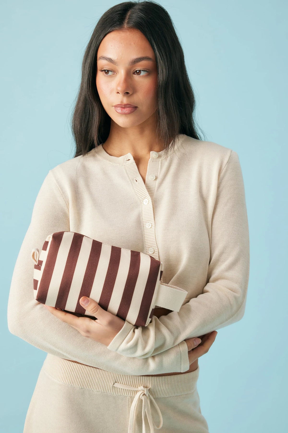 DITTY BASE in Cocoa Stripe by Base Supply