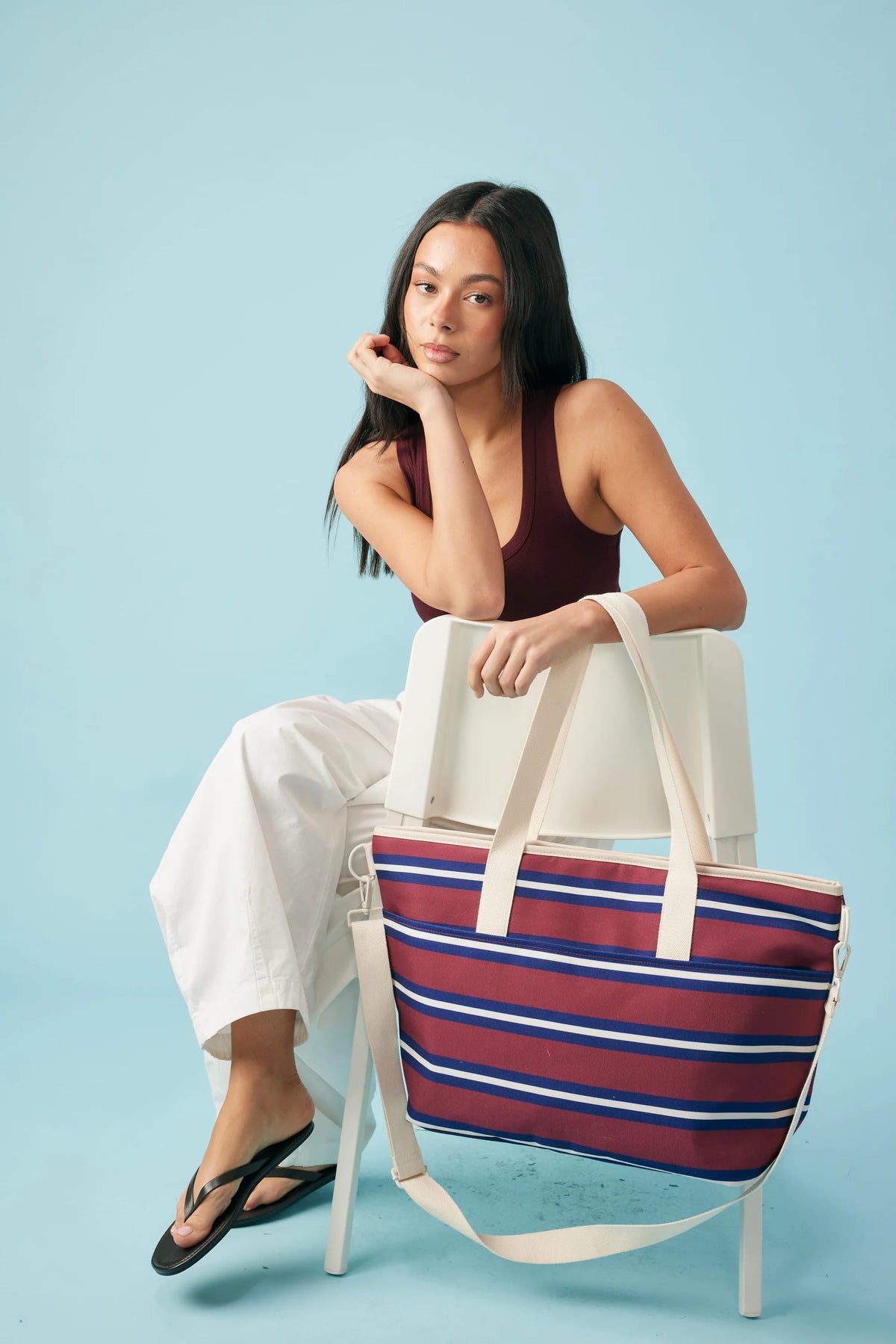 COOLER BASE in Rugby Stripe by Base Supply