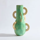 CABANA TALL VASE | Aqua - Darling & Domain
