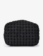 BOX WEAVE BUCKET BAG in Navy by Elms + King