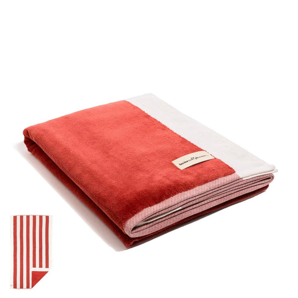 THE BEACH TOWEL in Crew Le Sirenuse Stripe from Business & Pleasure Co