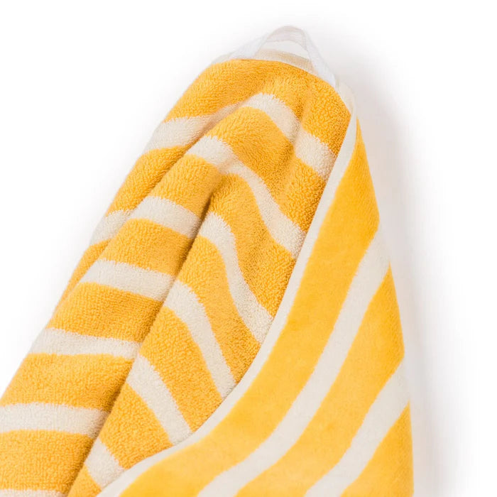 THE BEACH TOWEL in Monaco Mimosa Stripe from Business & Pleasure Co