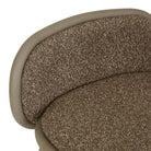 Pebble Barstool in Shiitake-Matt Latte by GlobeWest at Darling & Domain