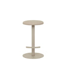 PLUM SWIVEL BARSTOOL in Lustrell Aura Natural - Matt Cashmere by GlobeWest at Darling & Domain