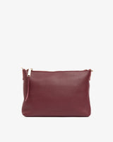 BABY SOPHIE BAG | Burgundy Pebble