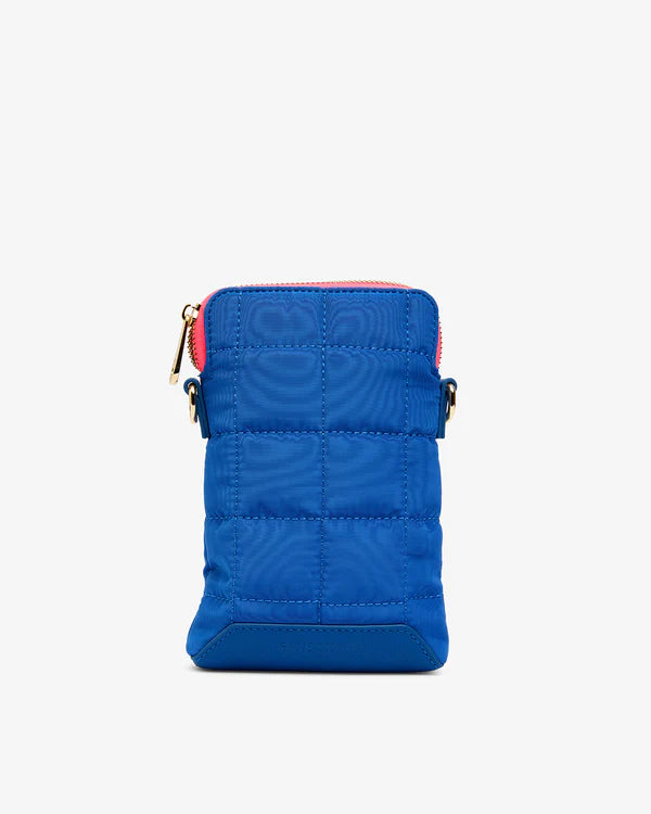 BAKER PHONE BAG in Blue by Elms and King