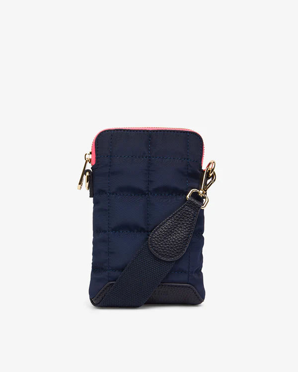 BAKER PHONE BAG in French Navy by Elms and King