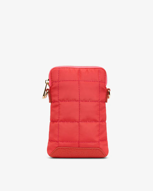 BAKER PHONE BAG in Red by Elms and King