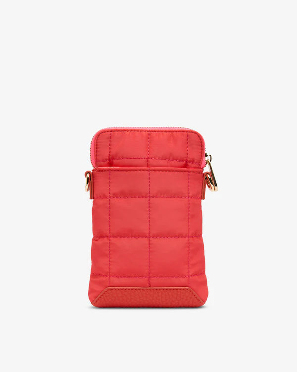 BAKER PHONE BAG in Red by Elms and King