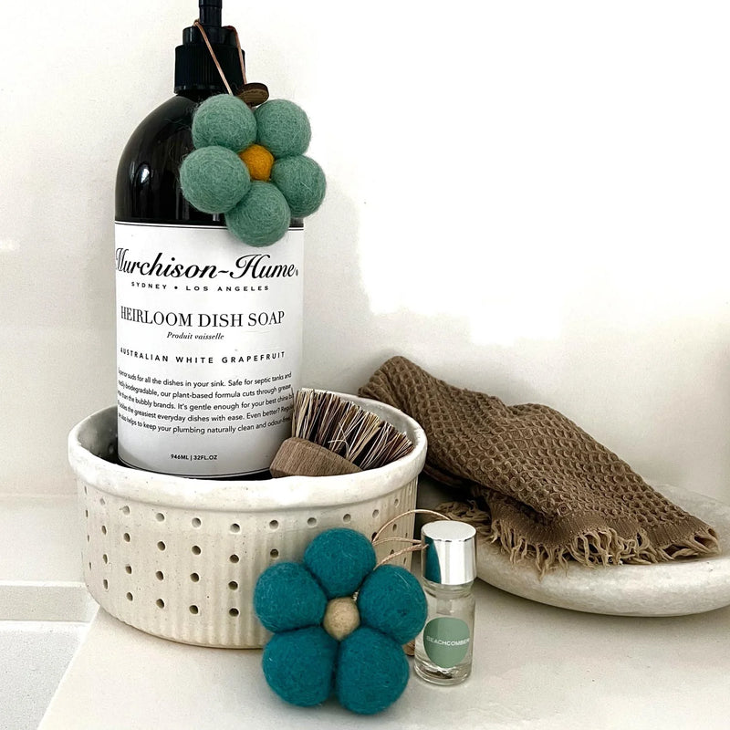 FELT FLOWER FRESHENERS in Beachcomber by Home Dwellers