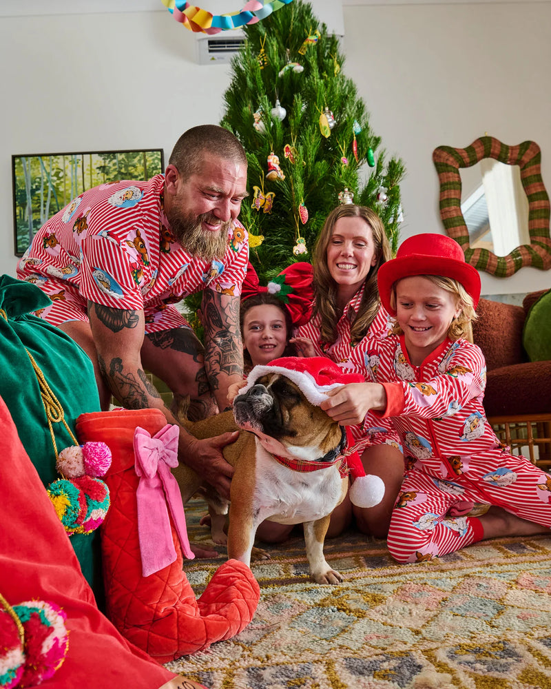 VELVET STOCKING | Christmas Bow