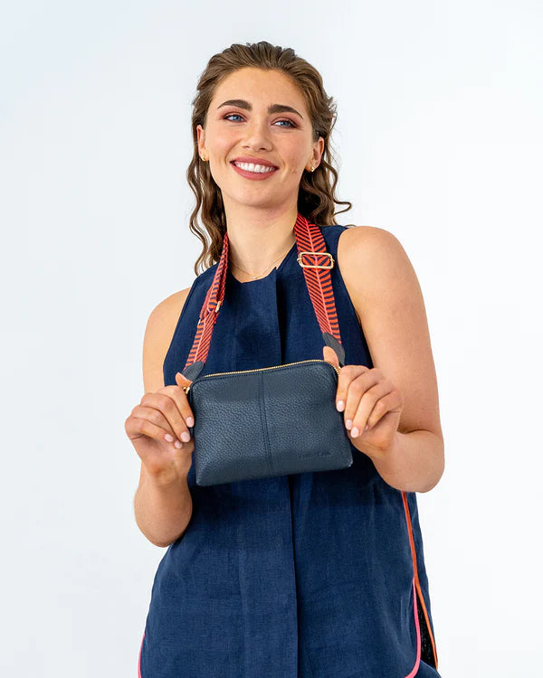 BOWERY PETITE in French Navy by Elms and King