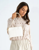 BOWERY WALLET in Chalk by Elms and King