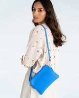 BOWERY WALLET in Cornflower Blue by Elms and King
